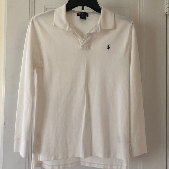 BOYS WHITE POLO RAPLH LAUREN - Picture 5 of 6